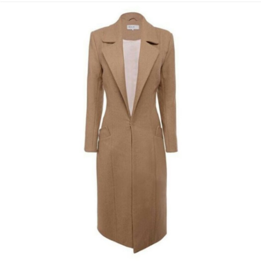 House of CB Milya Wool Trench Coat